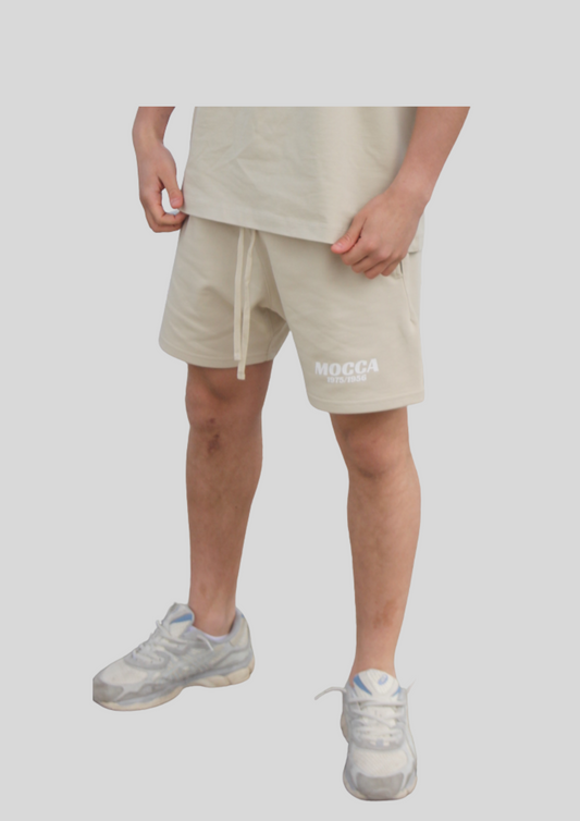 Mocca Design Shorts Beige